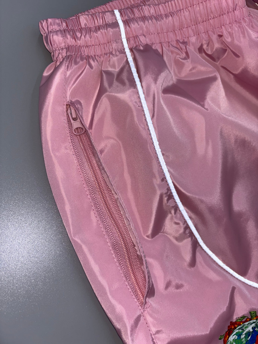 Reflected Windbreaker Set (Salmon)