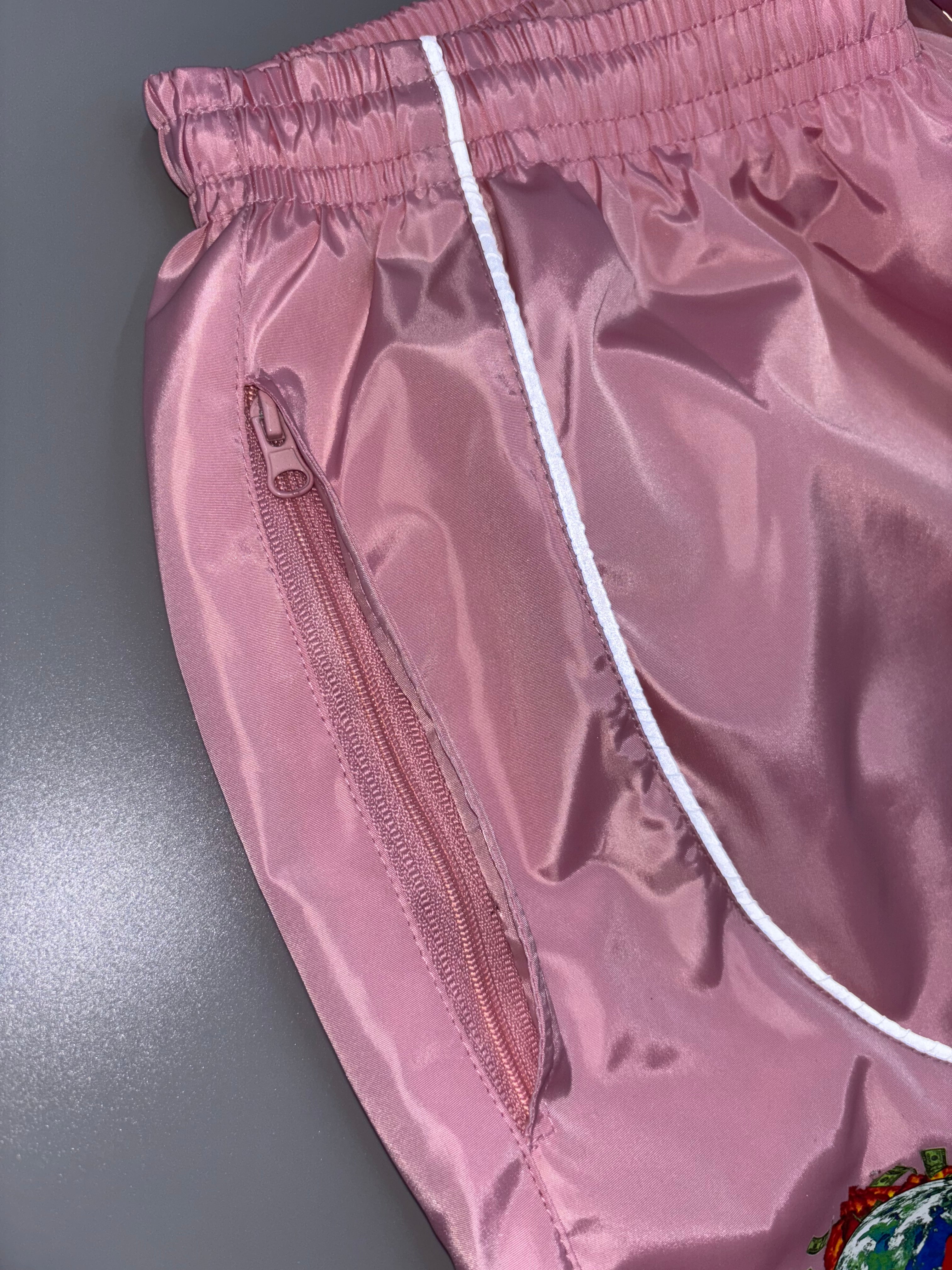 Reflected Windbreaker Set (Salmon)